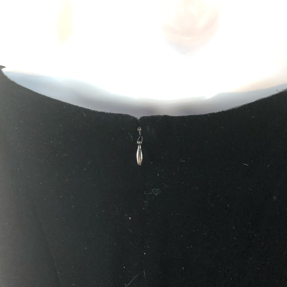 Ann Taylor black velvet rayon/silk tank top 4 - Picture 13 of 14